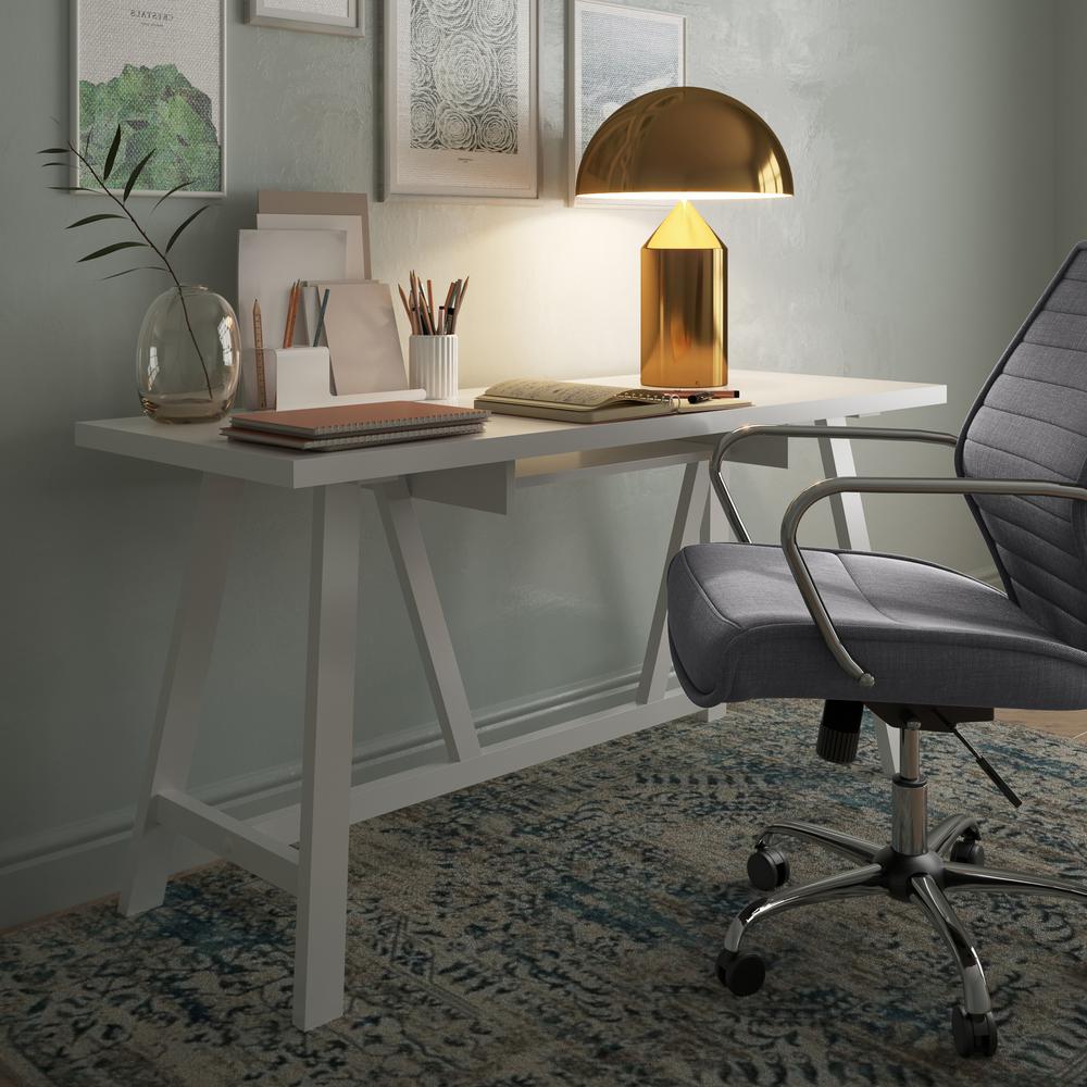 Brooklyn Max Everly Solid Wood Modern Industrial 60 Inch Wide Max Everly Solid Wood Modern Industrial
