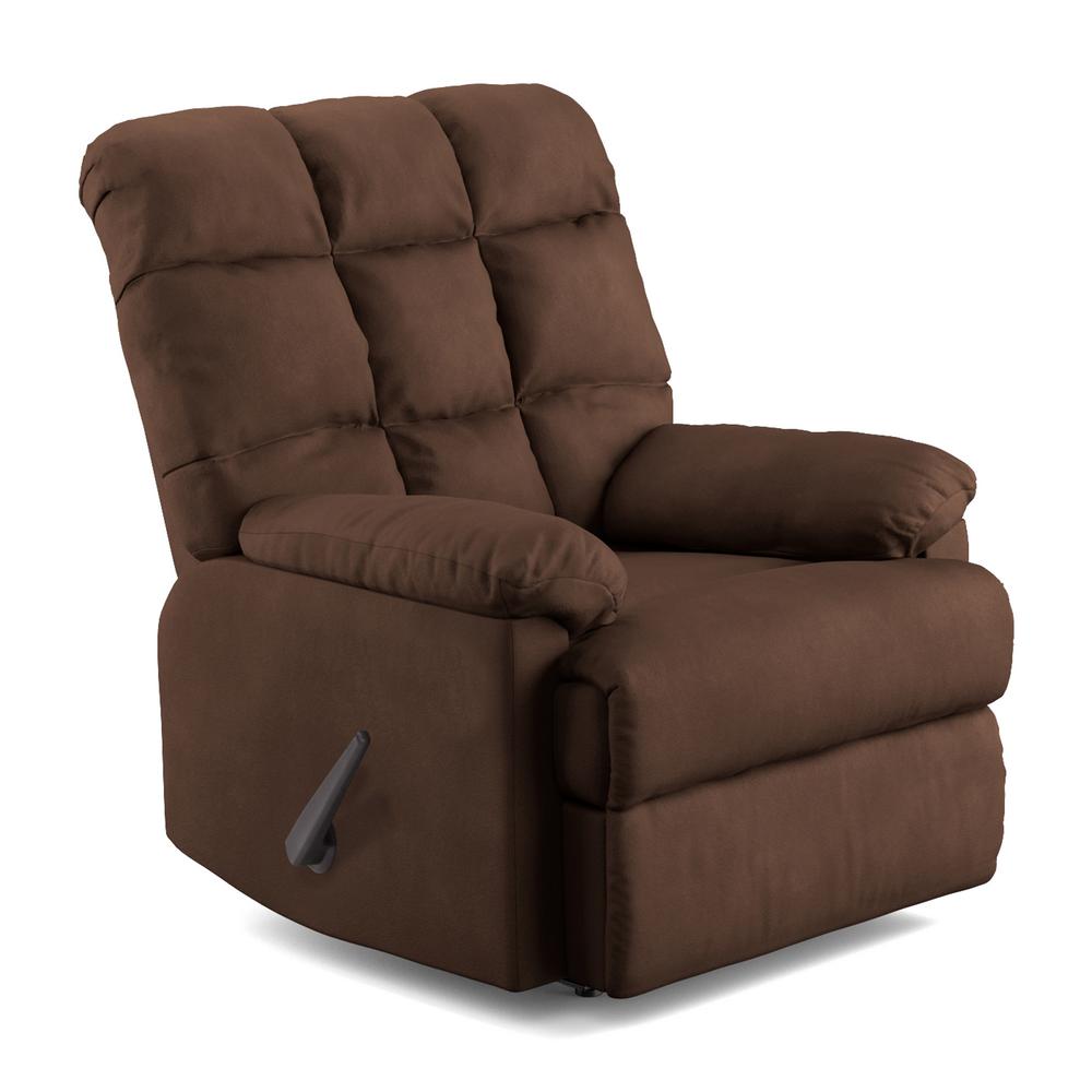 ProLounger Khaki Microfiber Wall Hugger Recliner A138420 The Home Depot