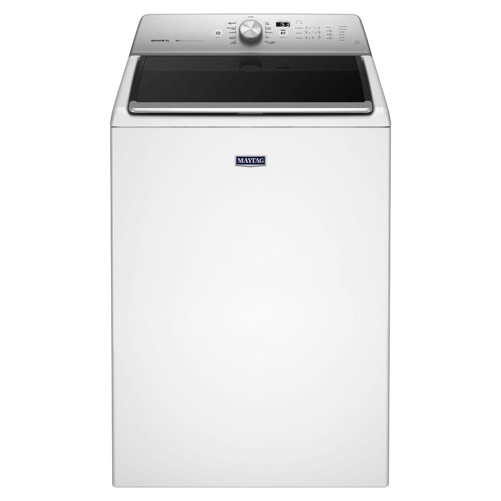 Maytag MVWB835DW Bravos XL 5.3 Cu. Ft. White Top Load Washer