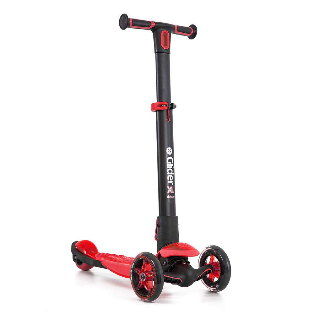 UPC 816661020659 product image for Yvolution Glider Deluxe Adjustable 3 Wheeled Scooter XL Kids Age 3 to 8, Red | upcitemdb.com