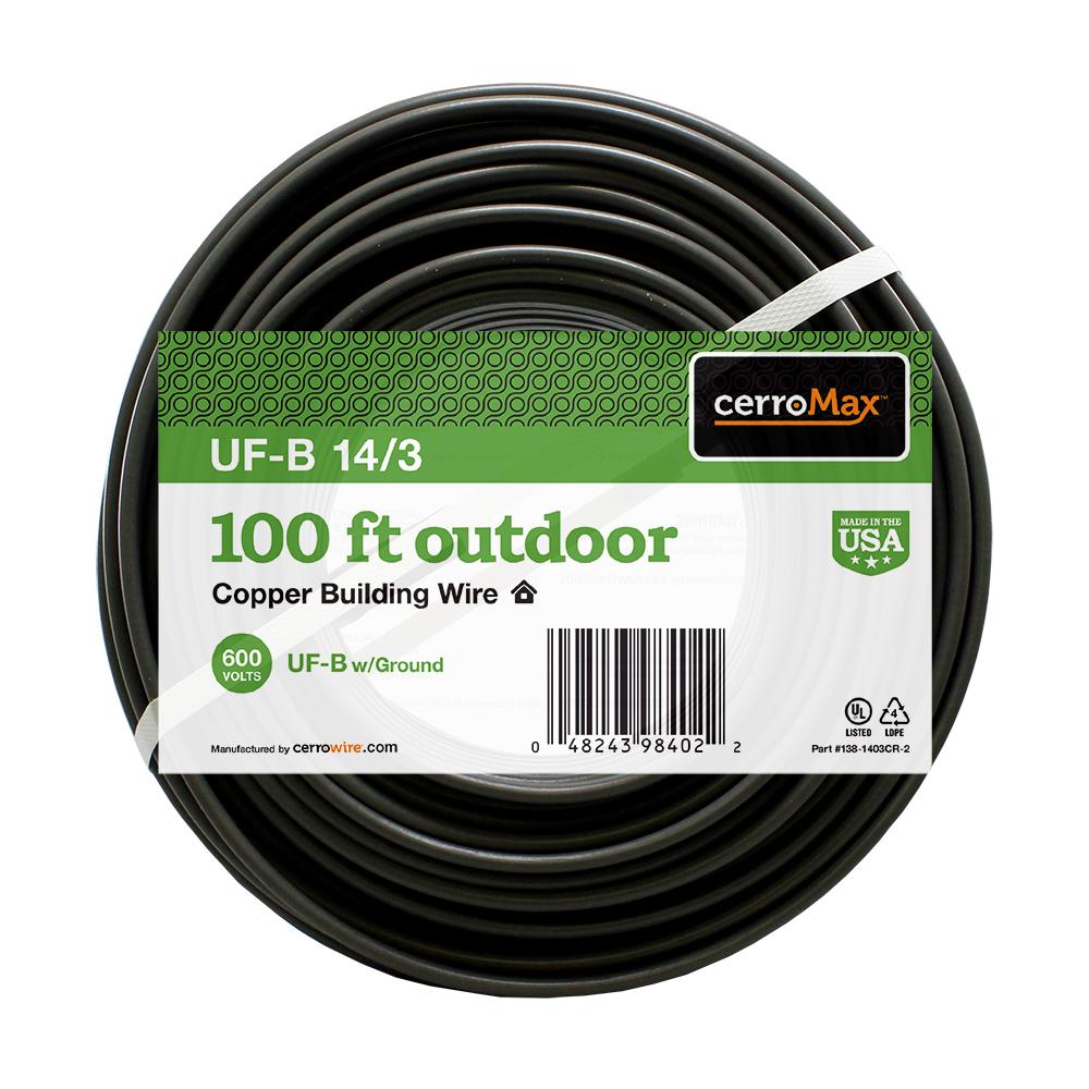 Southwire 125 Ft 6 3 Gray Stranded Cu Uf B W G Wire 14782702 The Home Depot