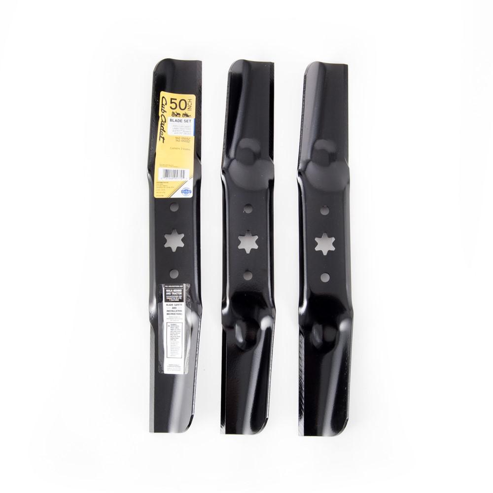 Cub Cadet Original Equipment HighLift Blade Set for Select 50 in. Lawn