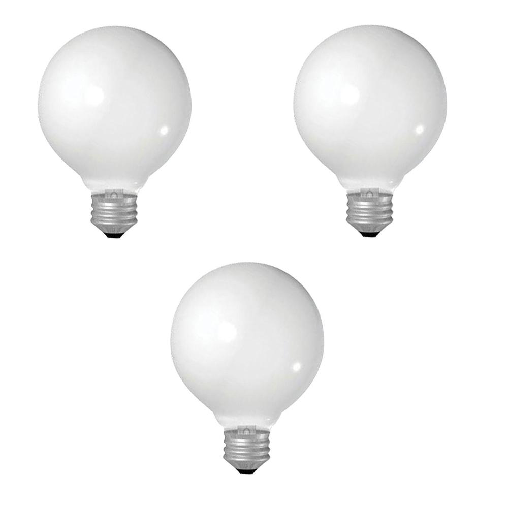Ge 25 Watt Incandescent G25 Globe Double Life Soft White Light Bulb Ge 25 Watt Incandescent G25 Globe Double Life Soft White Light Bulb 3