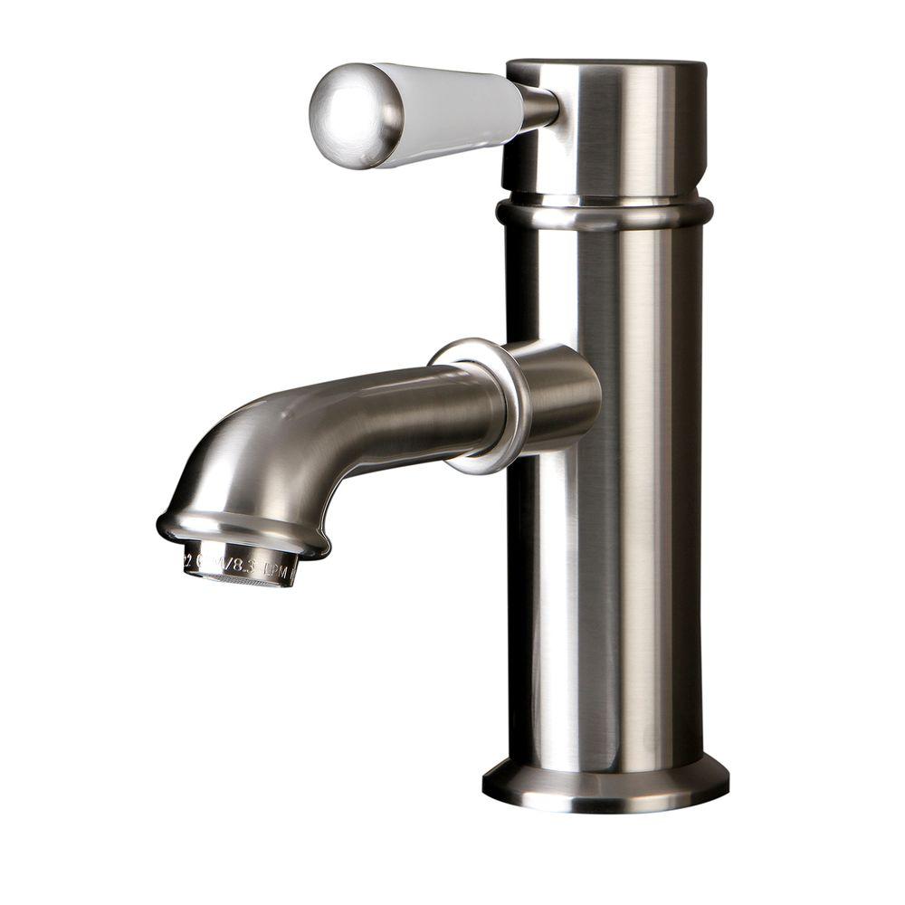 Kingston Brass Paris Single Hole Single Handle Mid Arc Bathroom