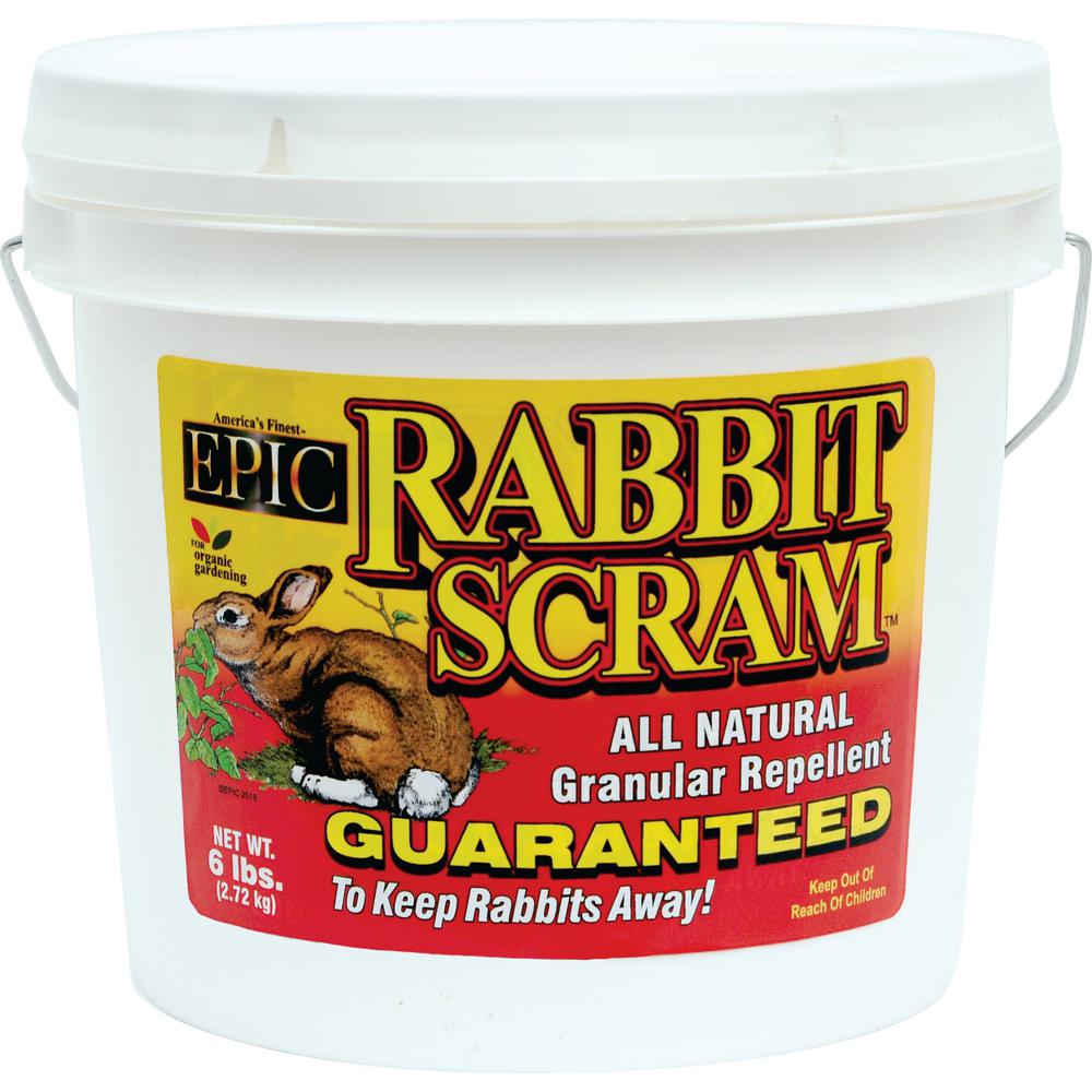 6 lbs Rabbit Repellent Granular Bucket-11006 - The Home Depot