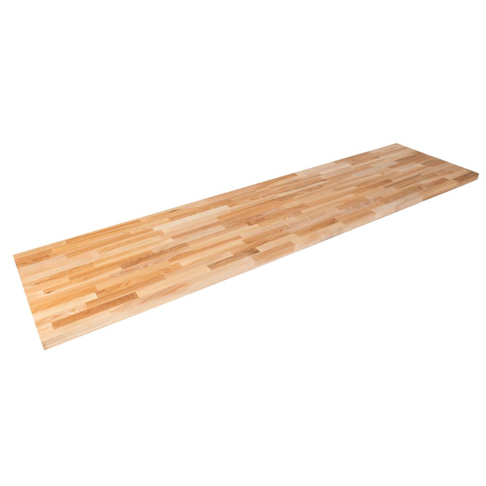 36in.x 36in.x1.5in Wood Butcher Block Countertop in Unfinished Birch
