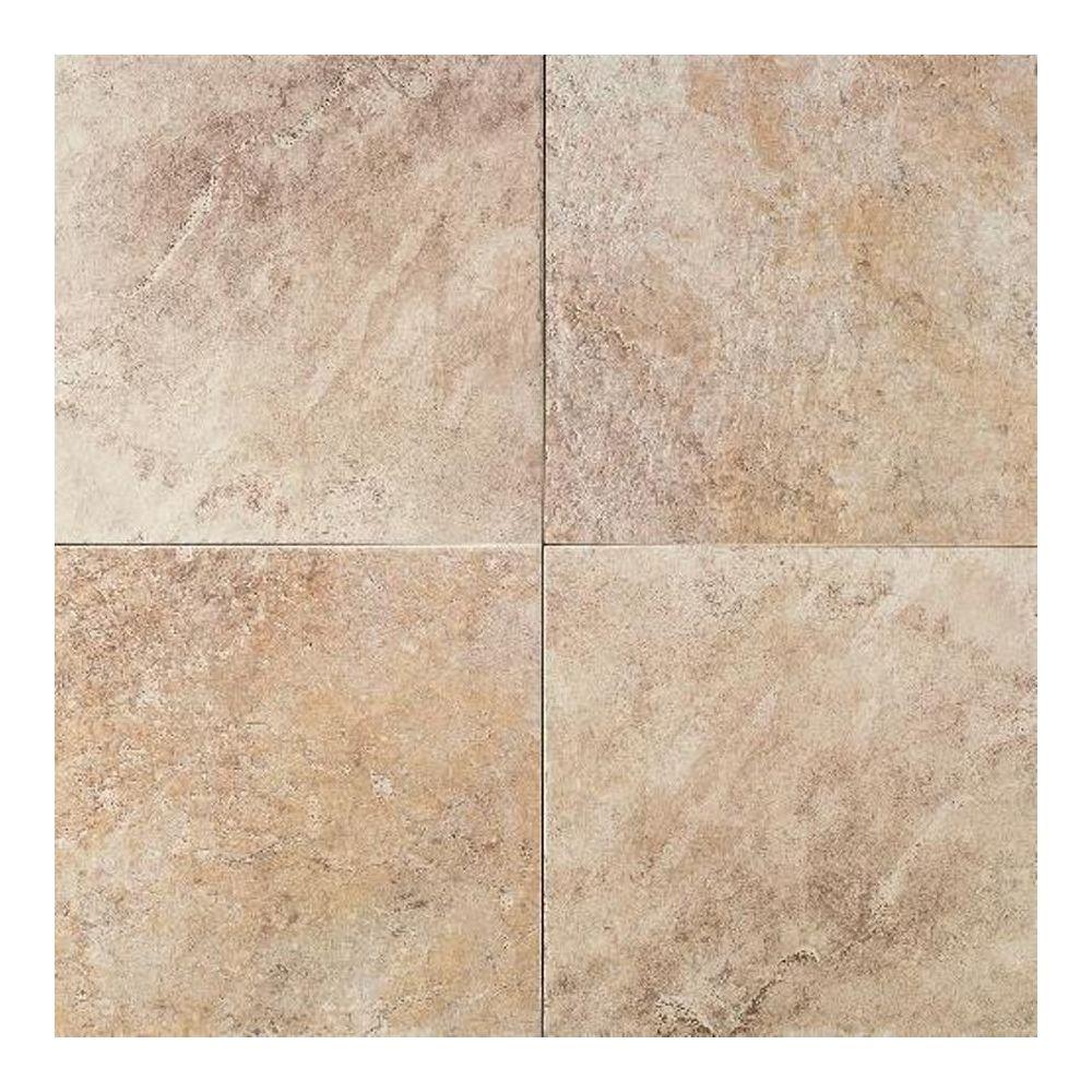 Daltile Continental Slate Persian Gold 12 in. x 12 in. Porcelain Floor