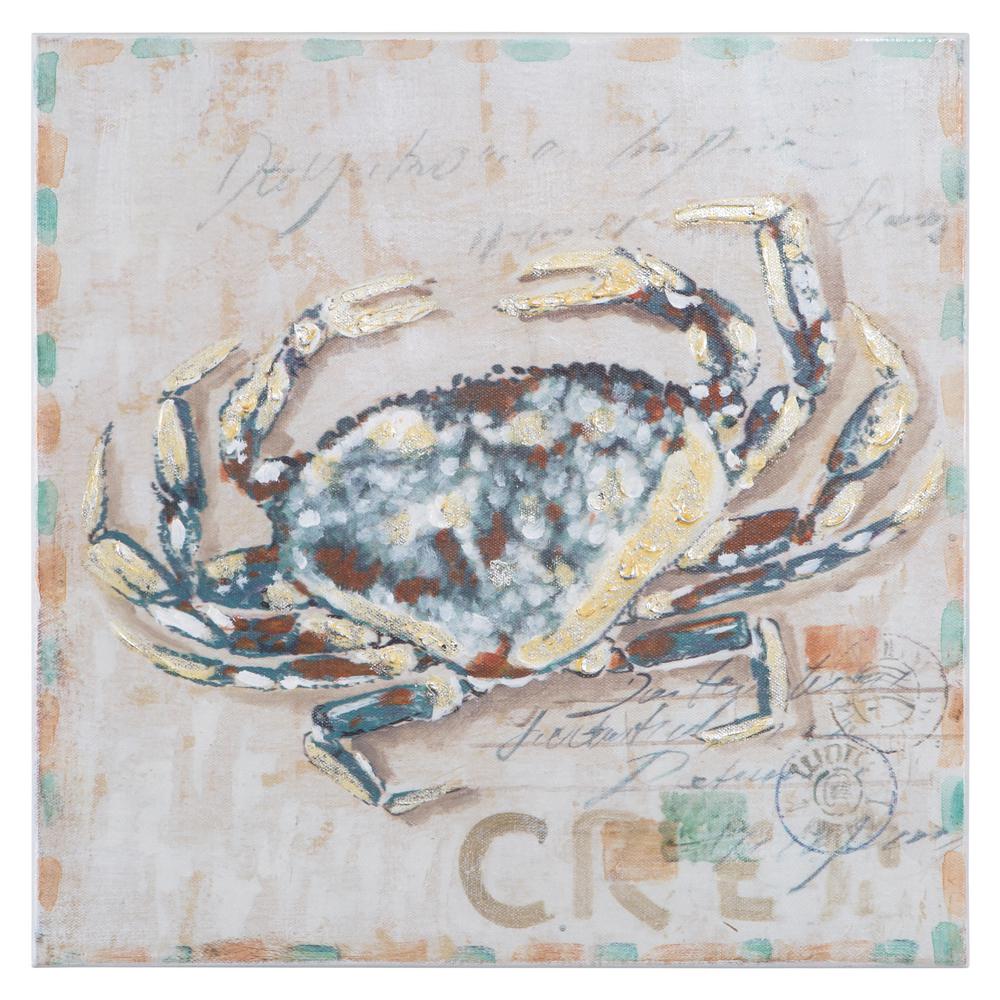 Yosemite Home Decor 19 7 In H X W Friendly Crab Original Yosemite Home Decor 19 7 In H X W Friendly Crab Original Hand