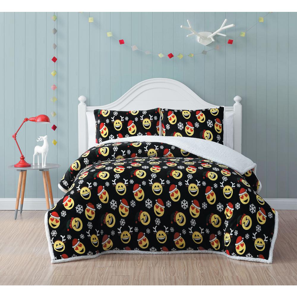 3 Piece Multicolored Full Comforter Set 1mlb849000030ret The Home Depot