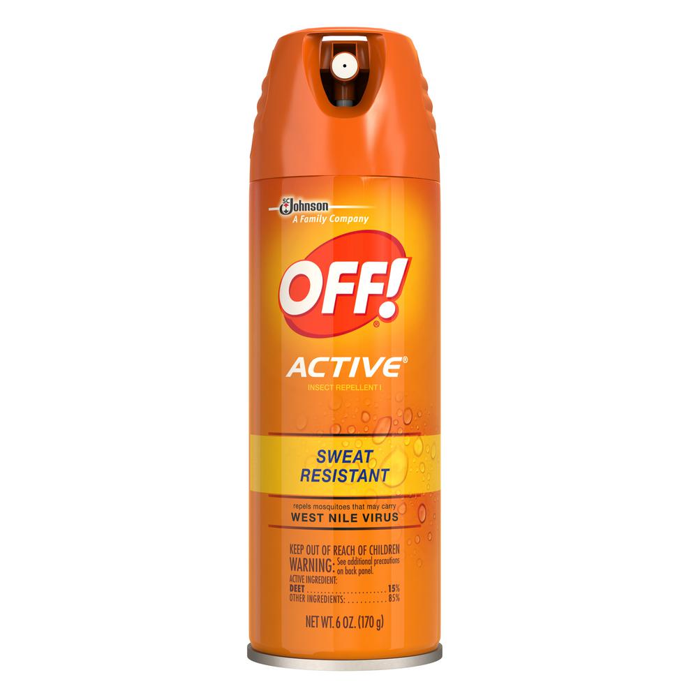 6 Oz Active Insect Repellent Aerosol Spray