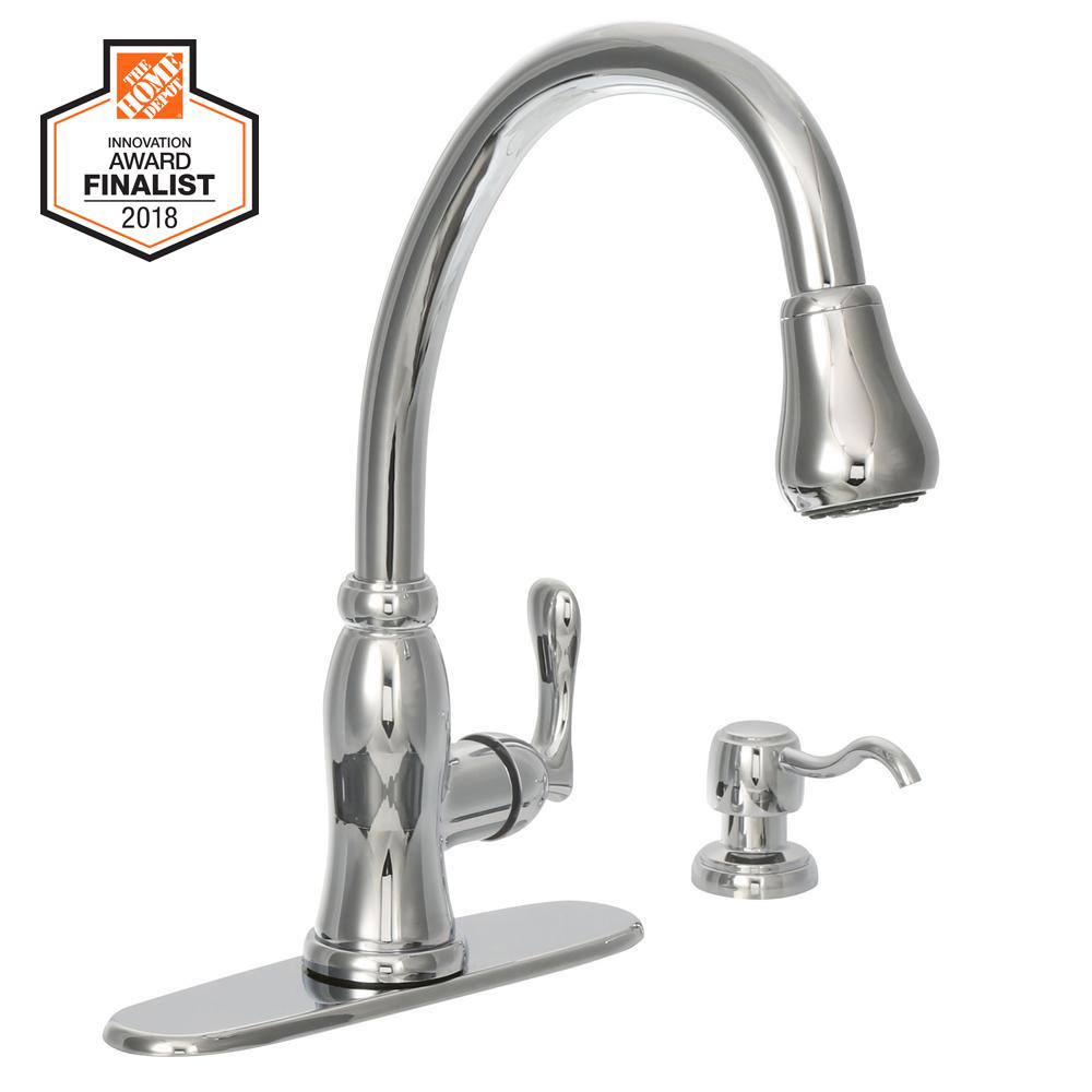 Glacier Bay Soap Dispenser Kit in Stainless Steel Perfect Solution to a