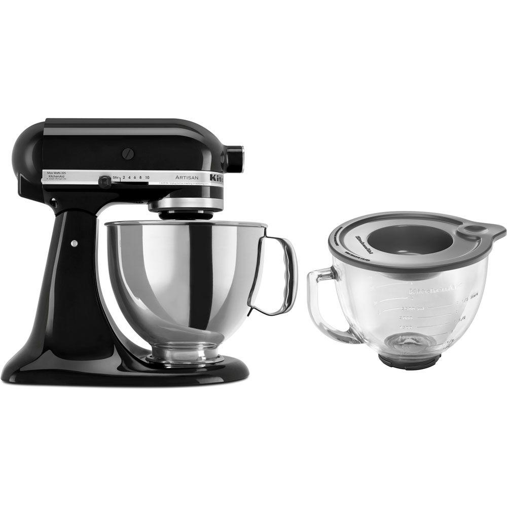 Kitchenaid 5 Qt Onyx Black Stand Mixer Ksm150psob 3 Kit Kitchenaid 5 Qt Onyx Black Stand Mixer