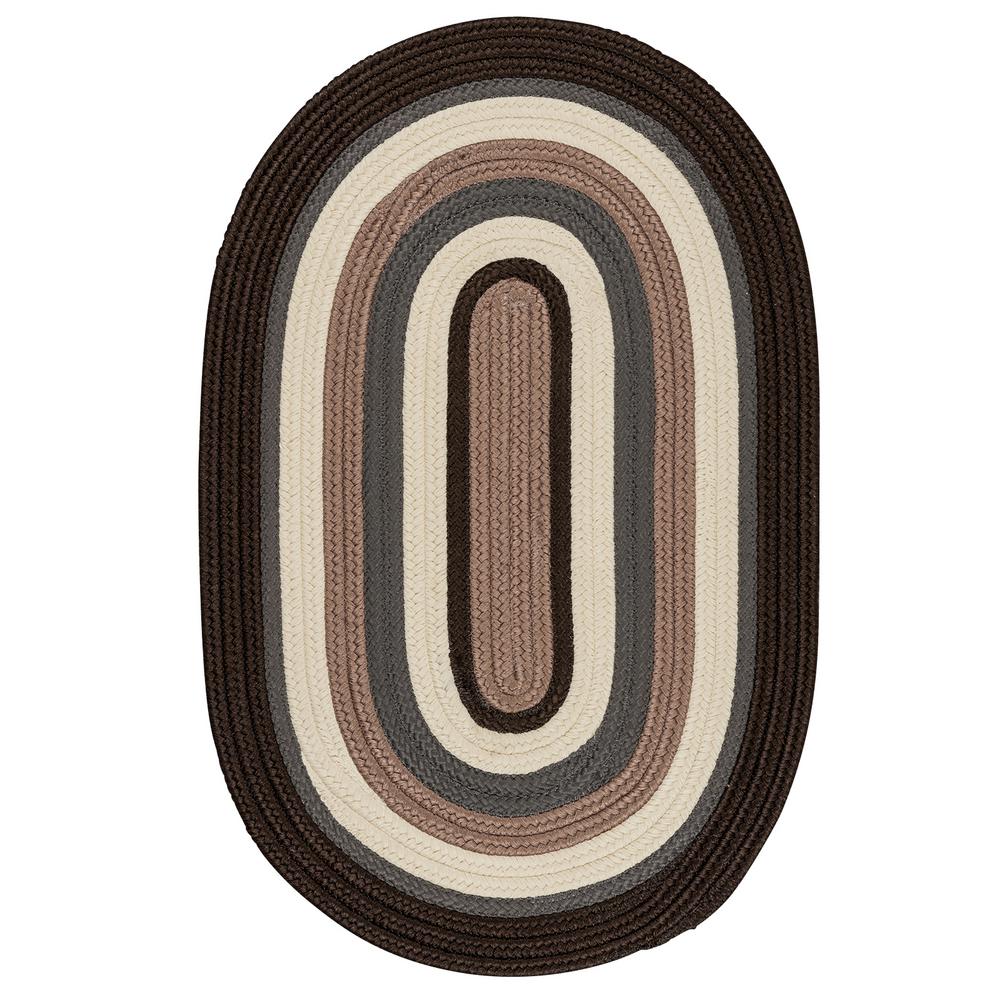 Home Decorators Collection Frontier 7 Ft X 9 Brown Braided Frontier 7 Ft X 9 Brown Braided