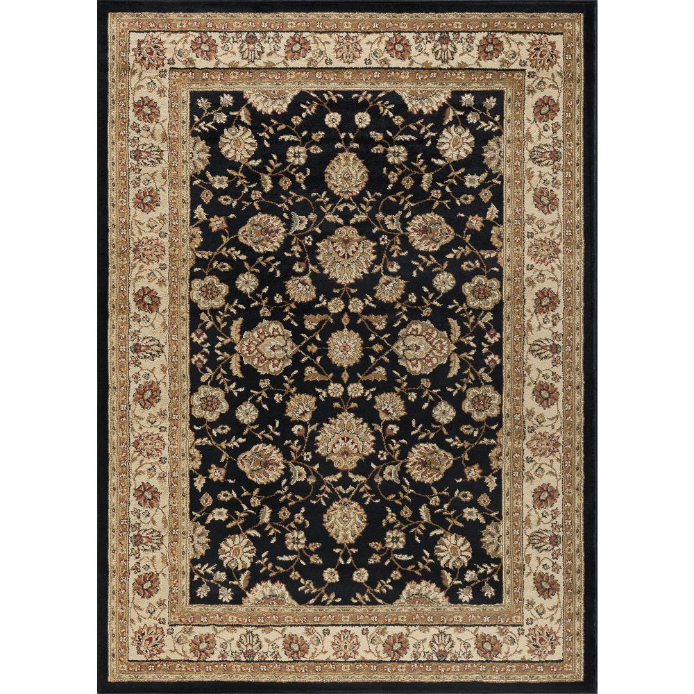 Tayse Rugs Elegance Black 9 Ft X 13 Indoor Area Rug 5143 Tayse Rugs Elegance Black 9 Ft X 13 Indoor Area Rug 5143 9x13 The Home Depot