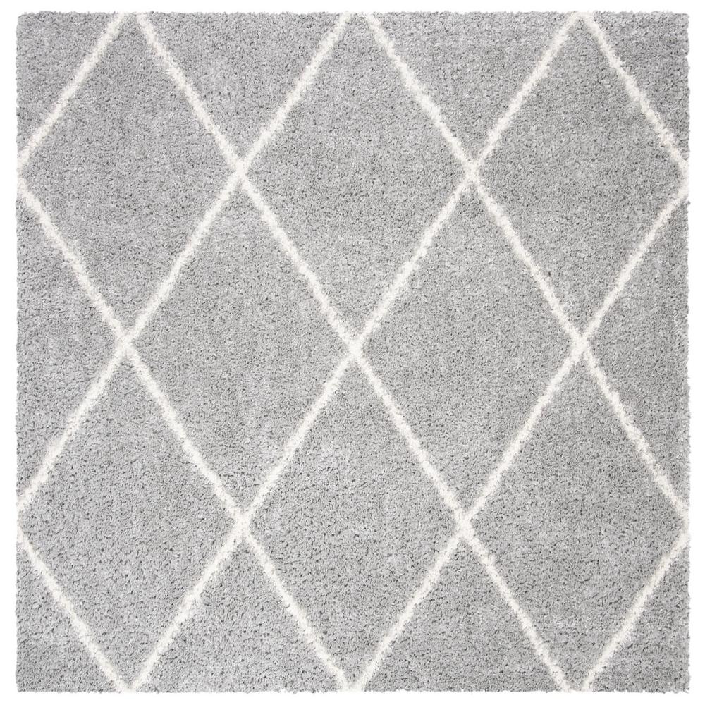 Safavieh Parma Shag Grey/Cream 7 ft. x 7 ft. Square Area RugPMA515G