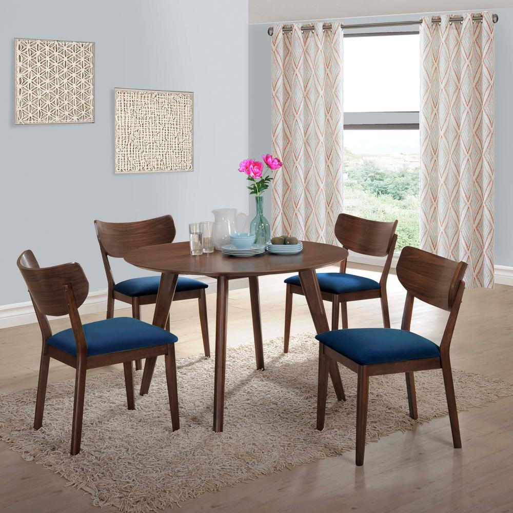 Rosie Light Walnut Dining Table Drb500dt The Home Depot Rosie Light Walnut Dining Table Drb500dt The Home Depot