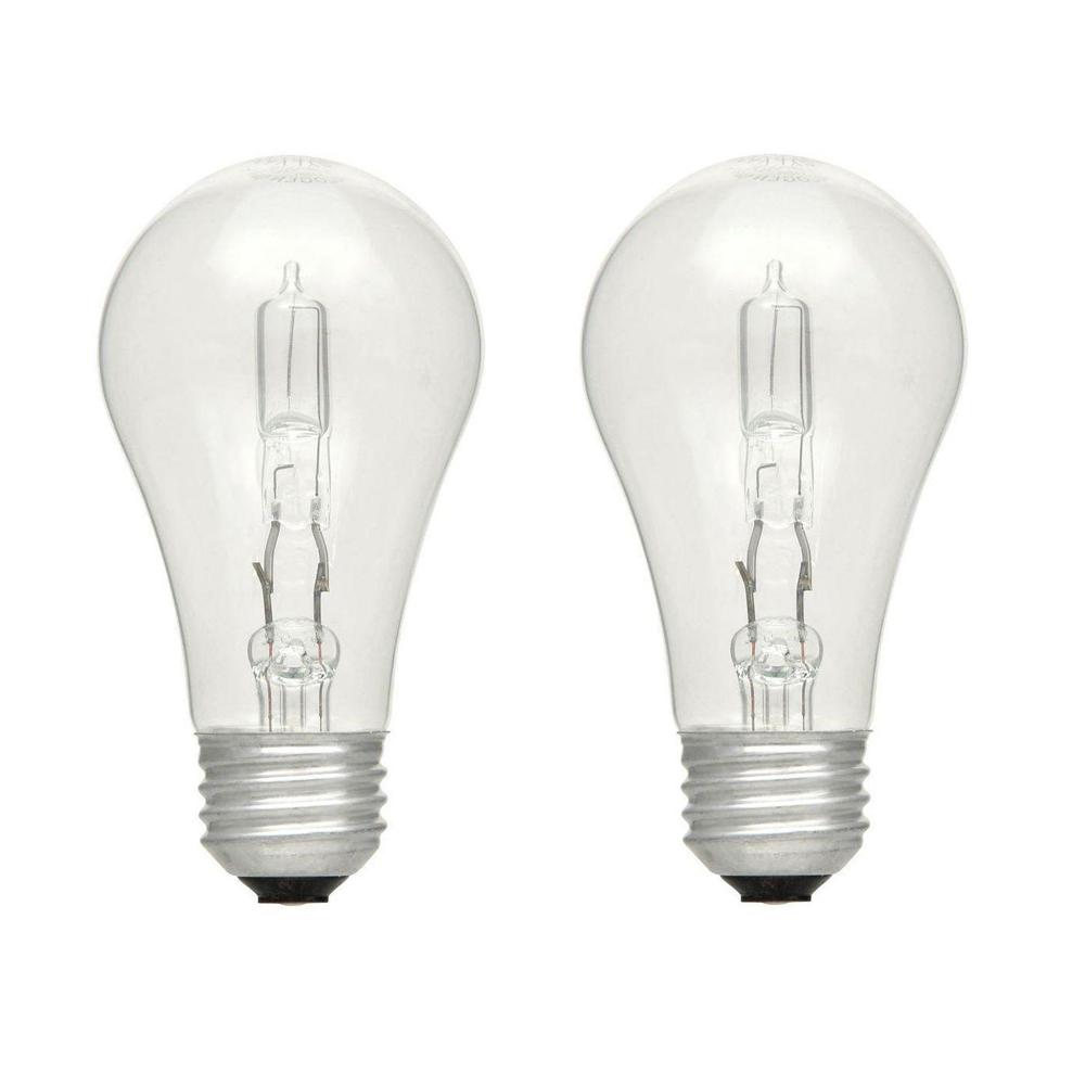 Ecosmart 75 Watt Equivalent A19 Dimmable Eco Incandescent Light Bulb Ecosmart 75 Watt Equivalent A19 Dimmable Eco Incandescent Light Bulb Soft White 4