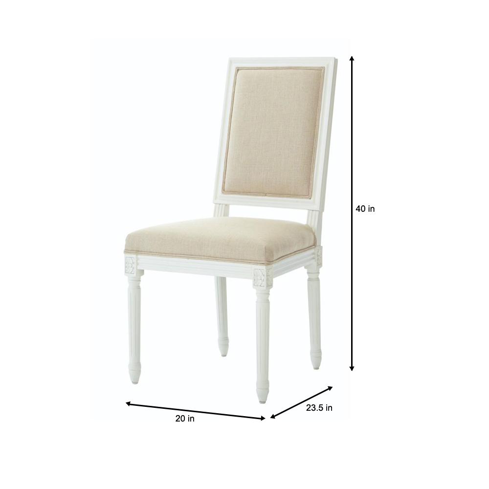 Home Decorators Collection Jacques Antique Ivory Natural Linen Home Decorators Collection Jacques Antique Ivory Natural Linen Square Back Dining Chair Set Of 2 9488620350 The Depot
