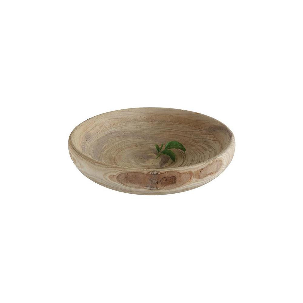 Paulownia Natural Wood Decorative Bowl Da5751 The Home Depot Paulownia Natural Wood Decorative Bowl
