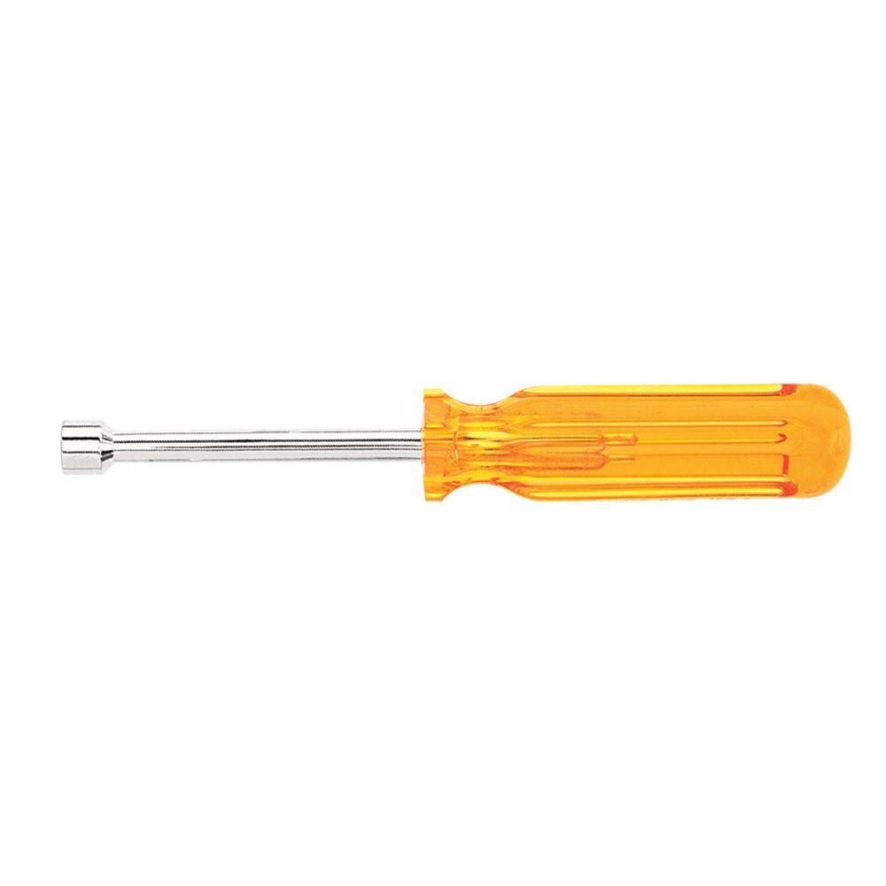 Klein Tools 5/16 in. Hollow Shank 3 in. Shank Nut DriverS10 The Home