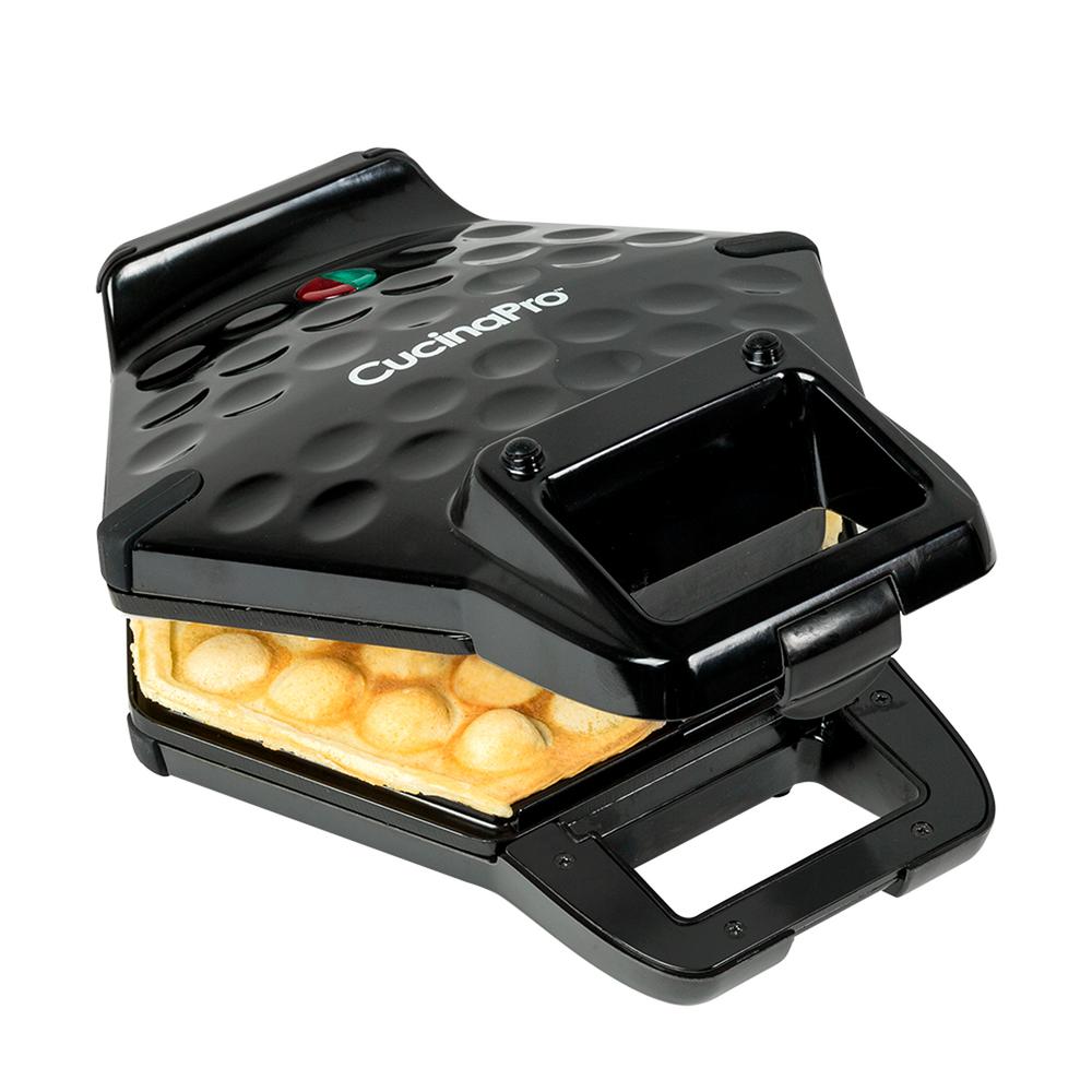CucinaPro Bubble Waffle Maker in Black by CucinaPro