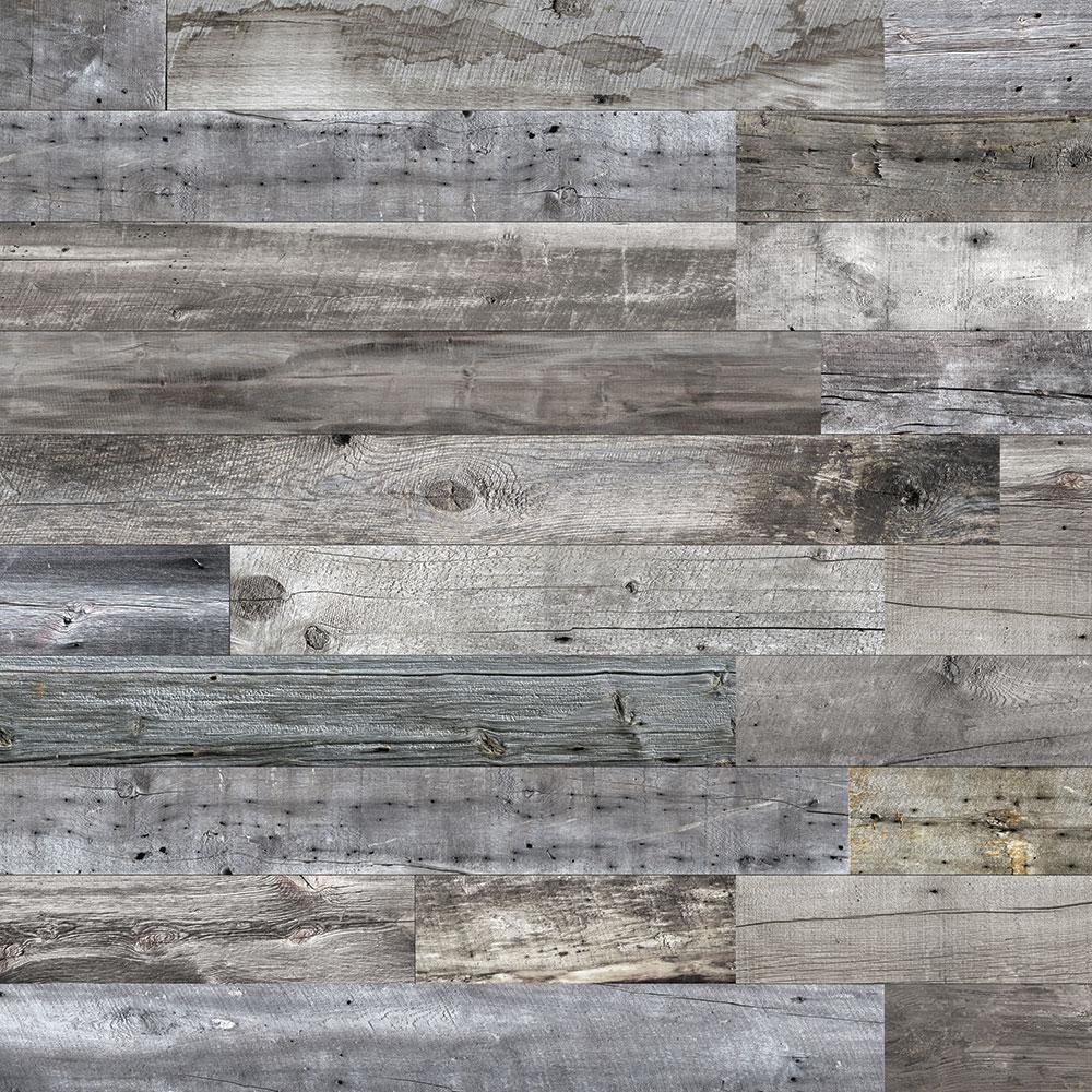 Enkor Barnwood Collection 3 8 In X 6 64 Mountain Engineered Wood Interior Accent Wall Panel Panels Box 129201 The Home Depot - Interior Wood Wall Paneling Home Depot