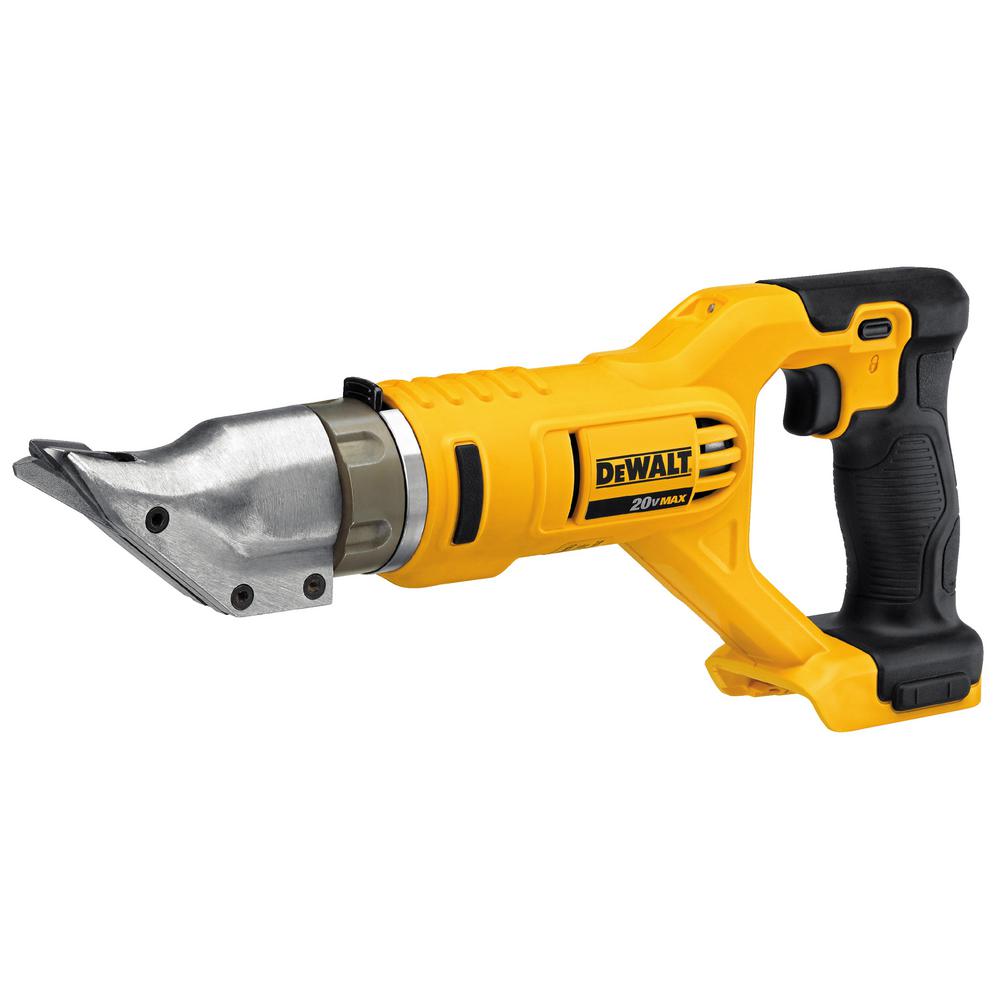 DEWALT 20Volt MAX LithiumIon Cordless 18Gauge Swivel Head Shears