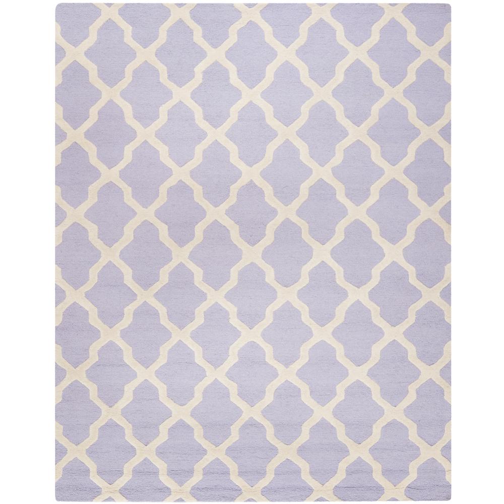 Safavieh Cambridge Lavender/Ivory 6 ft. x 6 ft. Round Area RugCAM125C