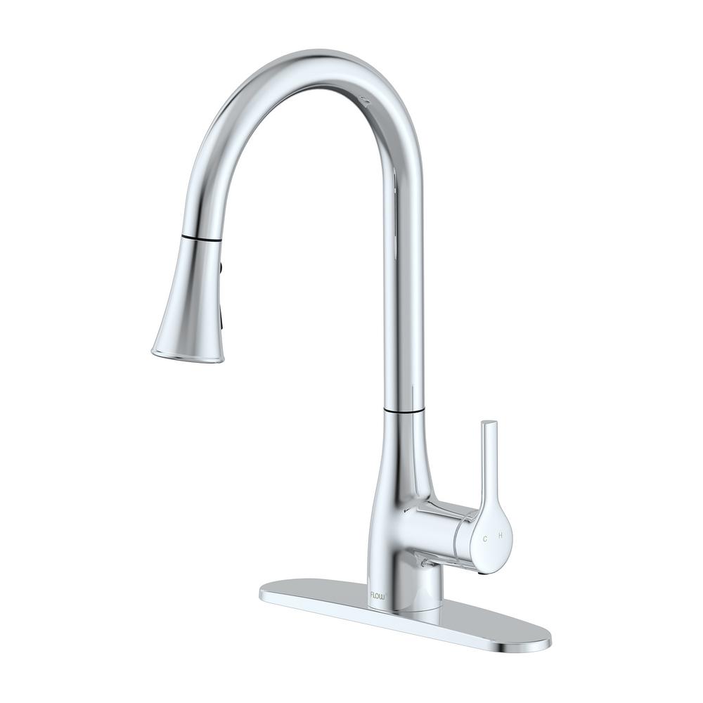 Flow Classic Series Single-Handle Standard Kitchen Faucet