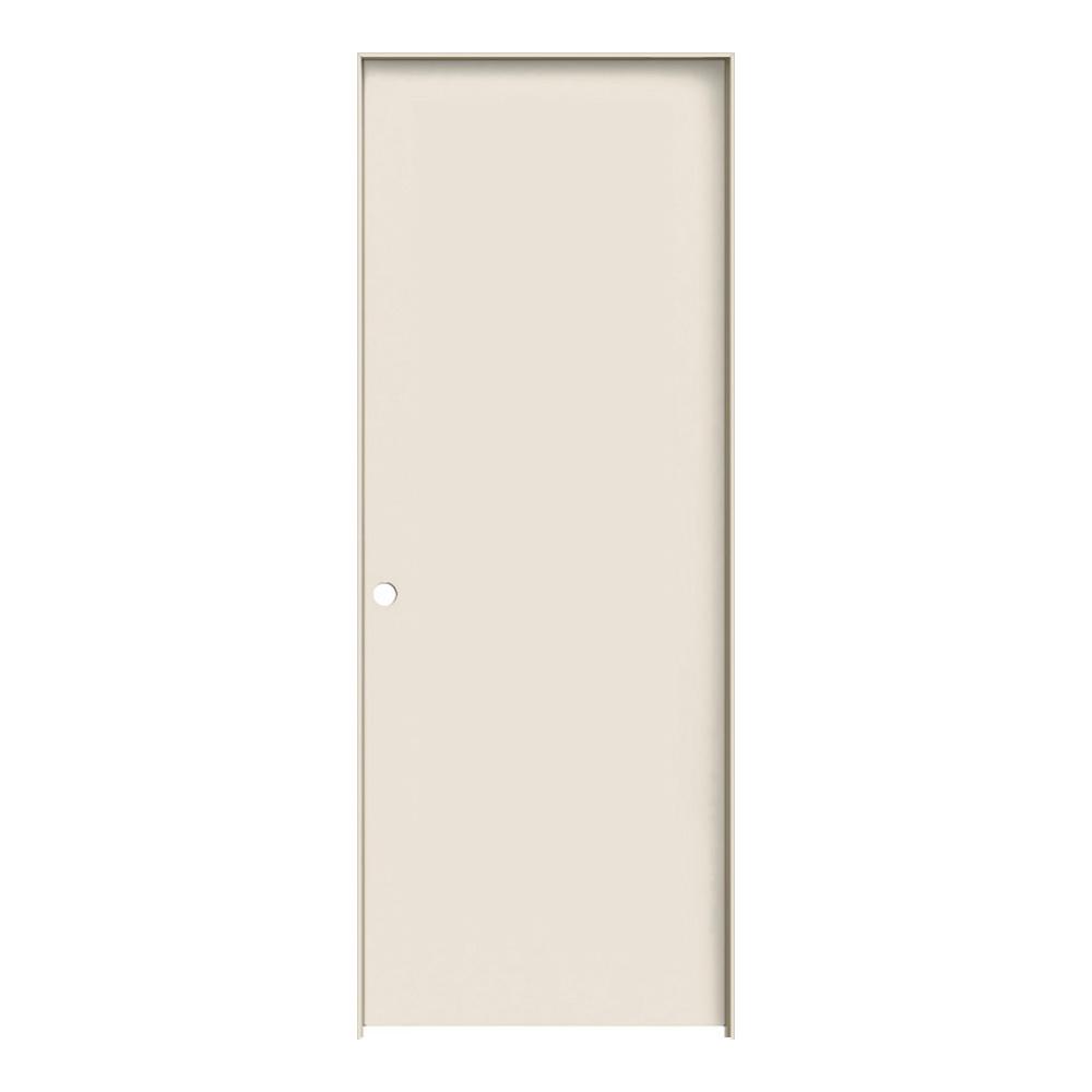 Jeld Wen 24 In X 80 In Primed Right Hand Flush Hardboard Single