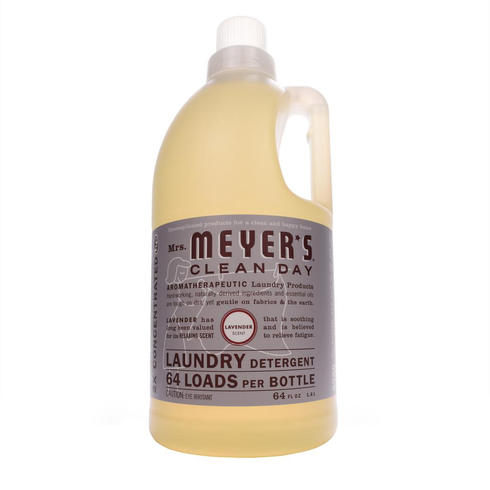 Mrs Meyer S Clean Day 64 Fl Oz Laundry Detergent Lavender Clean Day 64 Fl Oz Laundry Detergent