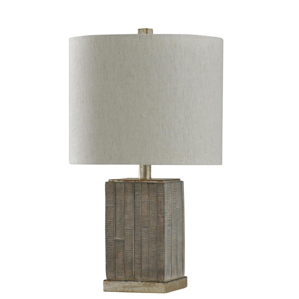 silver grey table lamps