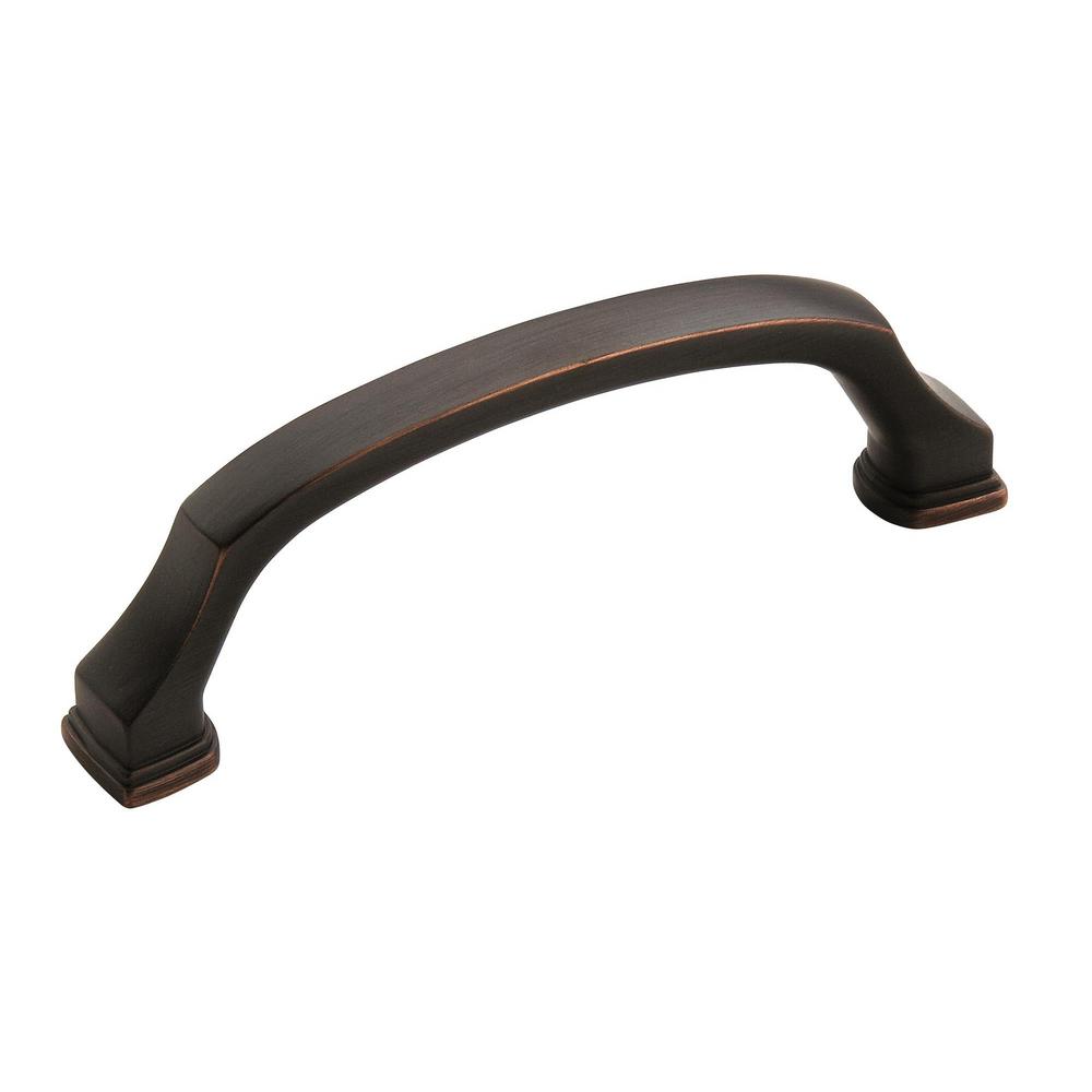 Bronze 3 3 4 Oil Rubbed Bronze Drawer Pulls Cabinet Hardware The Home Depot