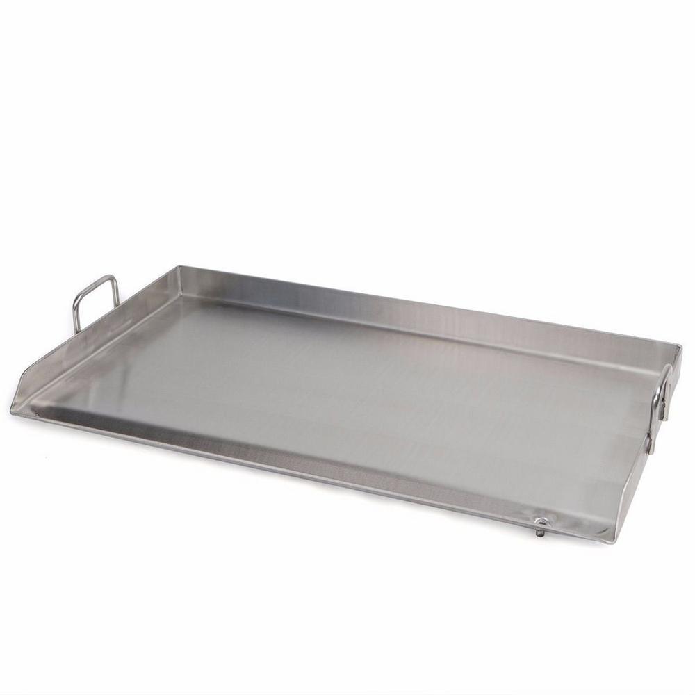 stainless steel griddle top for grill