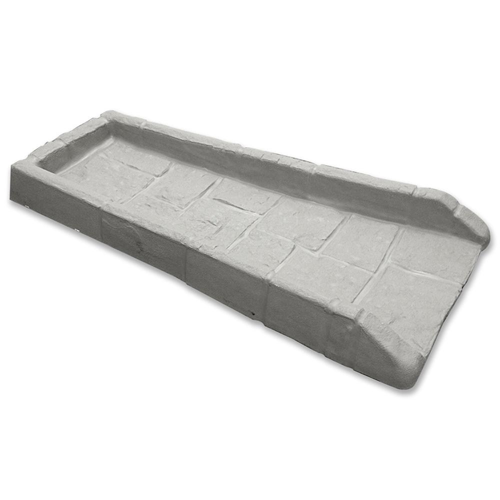 Concrete Splash Block-120S/B - The Home Depot Concrete Splash Block-120S/B - The Home Depot