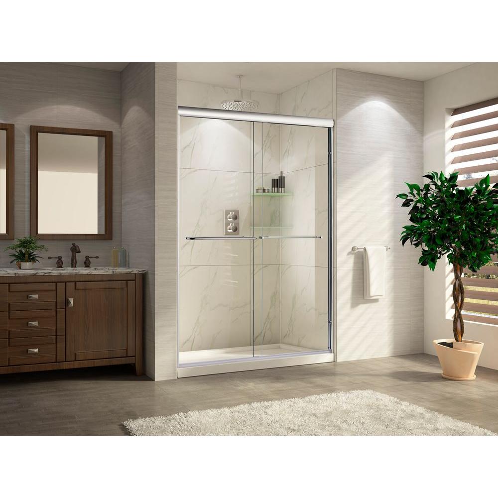 Wet Republic Catalina Lux Premium 60 In X 76 Frameless Sliding Wet Republic Catalina Lux Premium 60 In X 76 Frameless Sliding Shower Door