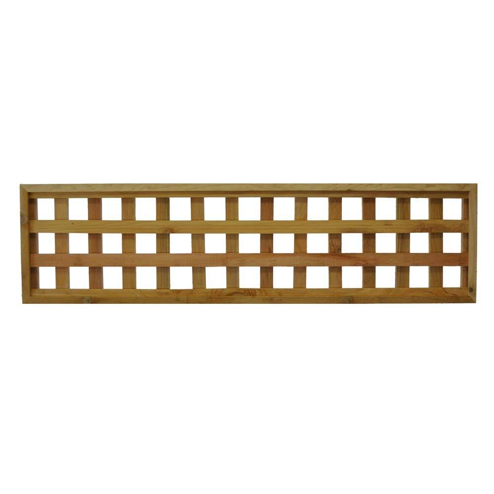 Lattice Privacy Fencing Lumber Composites The Home Depot