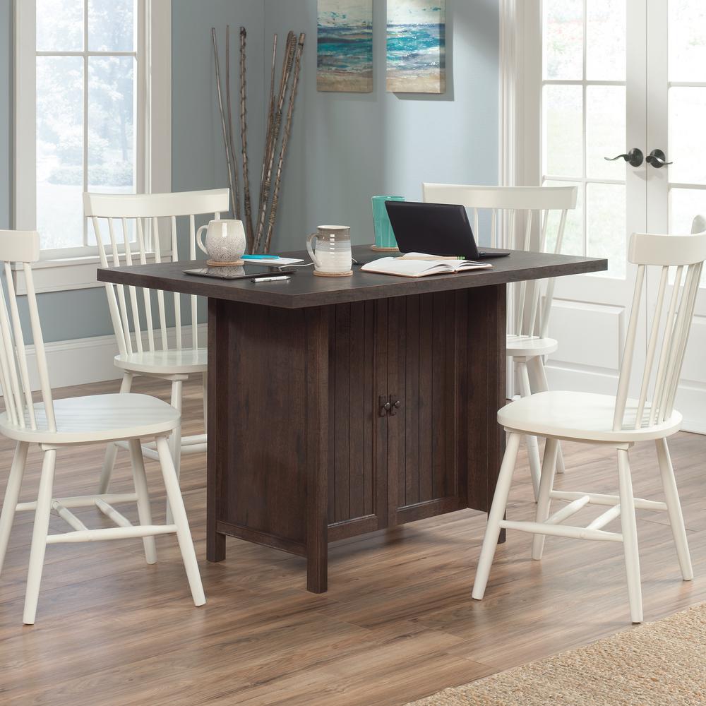 Sauder Costa 30 In Coffee Oak Conference Table 424997 The Home