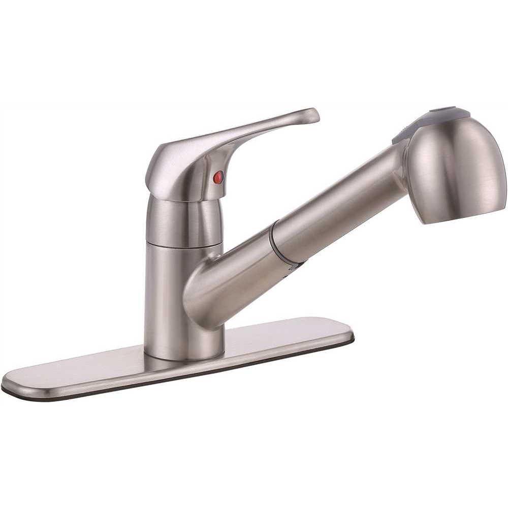 Premier Somoma Single Handle Pull Out Sprayer Kitchen Faucet In