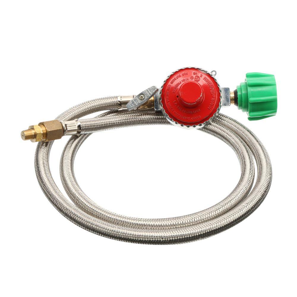 10 PSI HIGH PRESSURE HOSE REGULATOR Classic Turkey Fryer Universal