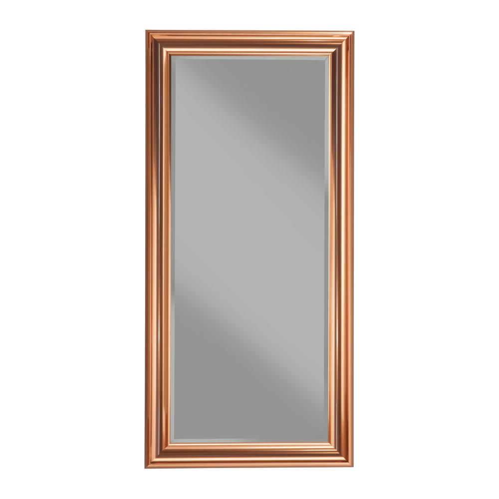 Copper Full Length Leaner Mirror14811 The Home Depot