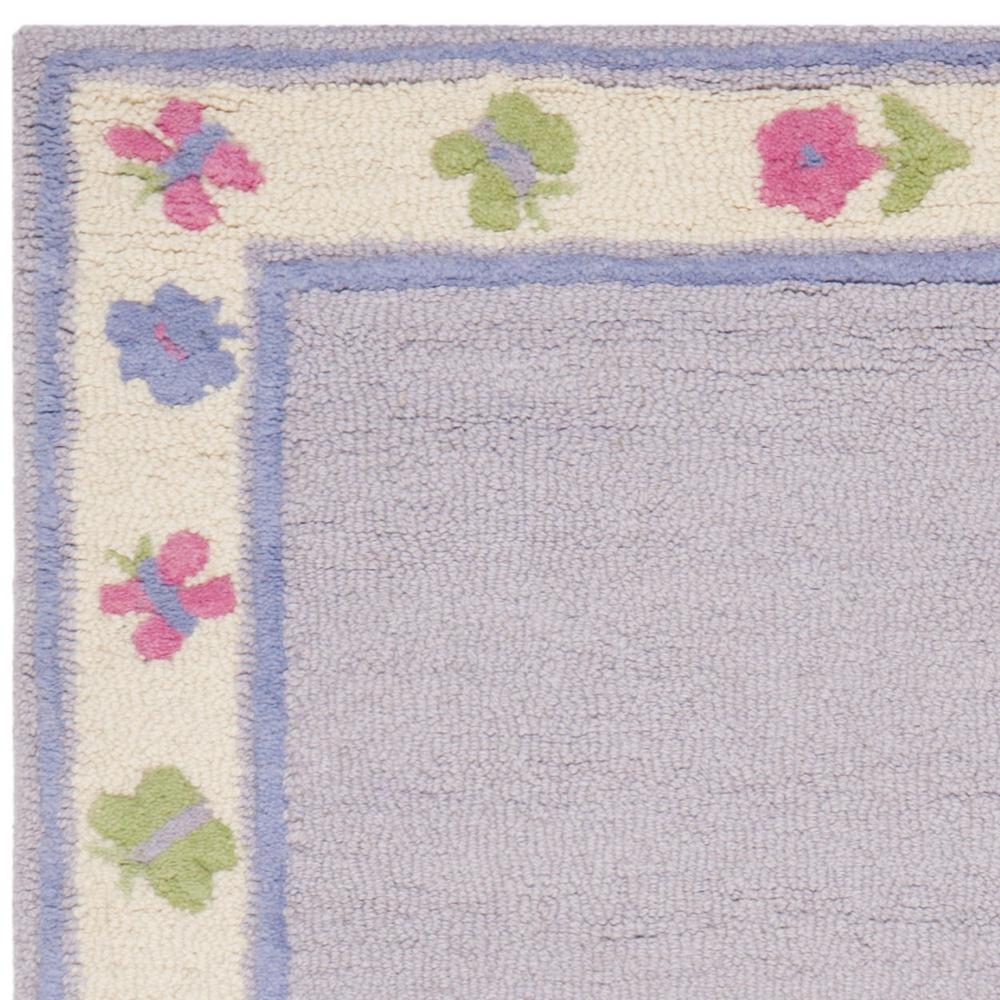 lavender area rug nursery