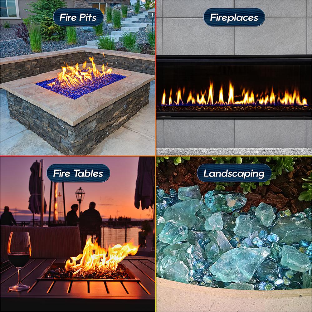 Fire Pit Essentials 1 2 In To 3 4 In 10 Lbs Crushed Ice Crushed
