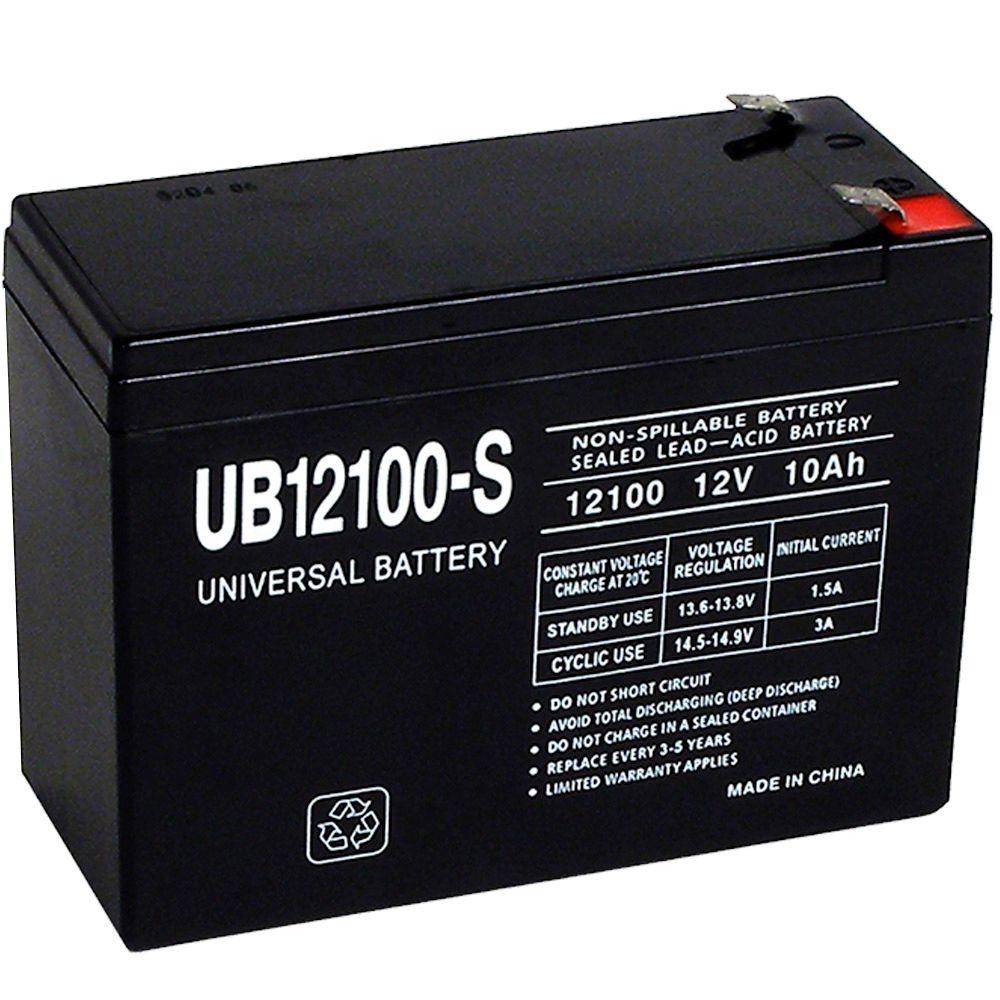 Upg 12 Volt 10 Ah F2 Terminal Agm Battery Ub12100 S The Home Depot