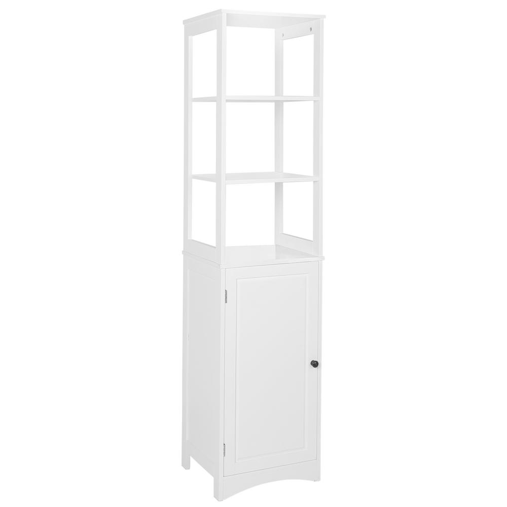 VEIKOUS 15.7 in. W x 12.6 in. D x 63.2 in. H Tall Floor Storage