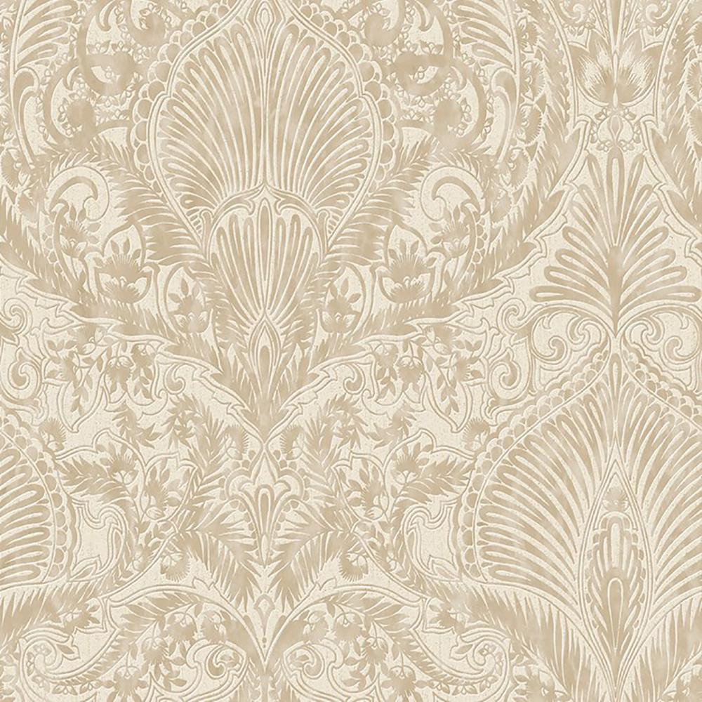 Graham & Brown Cream and Gold Burlesque Removable Wallpaper32941