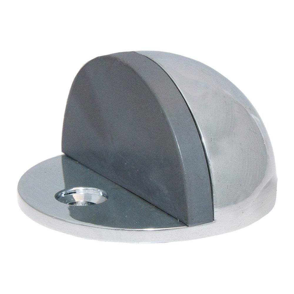 Everbilt Satin Chrome Adjustable Floor Door Stop13559 The Home Depot