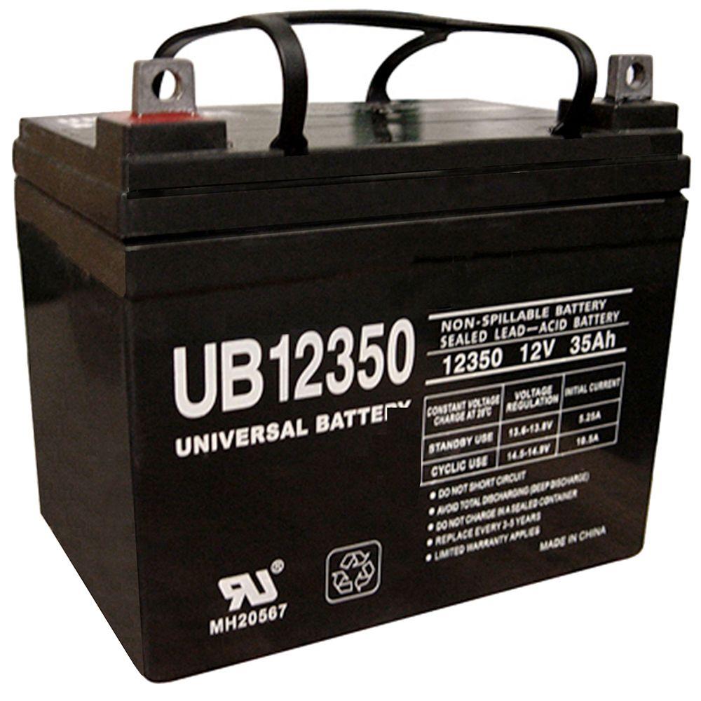 UPG SLA 12Volt T4 Terminal AGM BatteryUB12180 The Home Depot