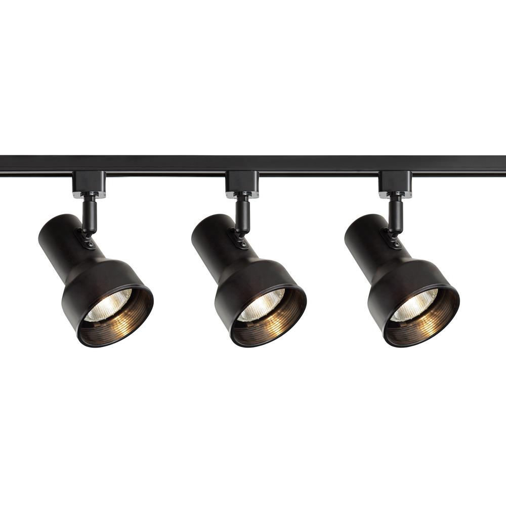 Catalina Lighting 3 5 Ft Light Black Track Kit 13925 008 Catalina Lighting 3 5 Ft Light Black Track Kit 13925 008 The Home Depot