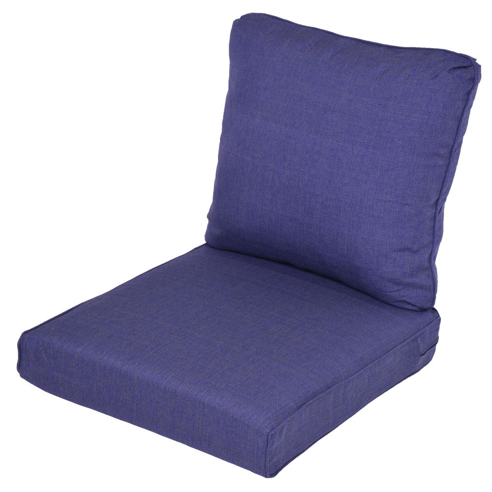 Lemon Grove Sky Replacement 2 Piece Outdoor Sofa Cushion 7713 01407404 The Home Depot